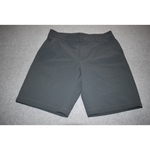 Under Armour Golf Shorts Mens Size 34 Wicking Performance Polyester Gray - Picture 1 of 6